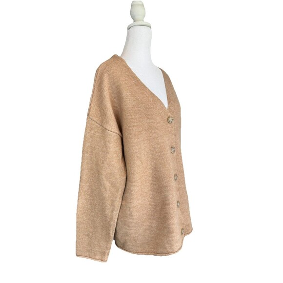 Sonoma Goods For Life Sweater Cardigan Size Large Brown Beige Women’s Button NWT - Picture 9 of 12